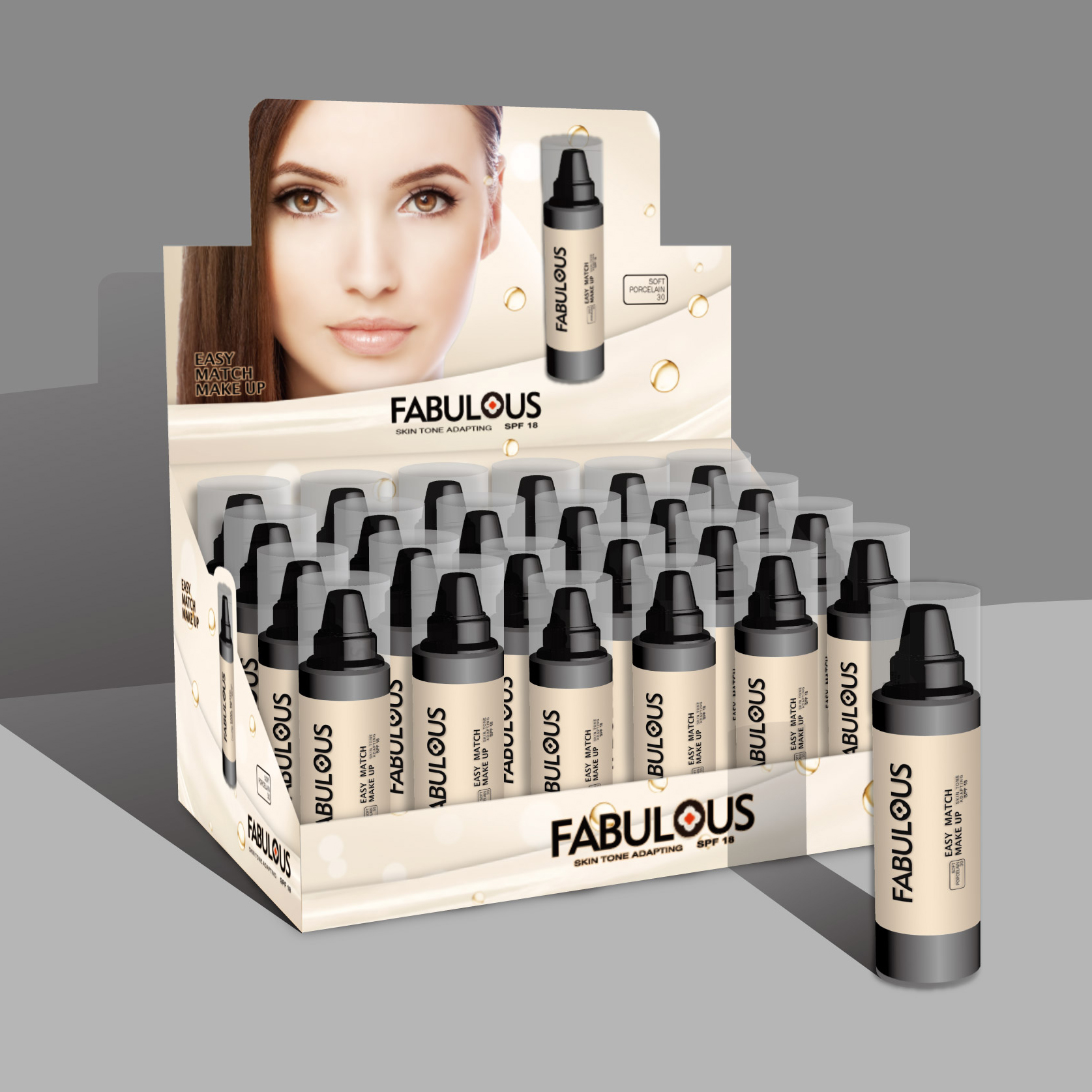Fabulous Foundation Paper Display - F001
